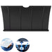 Powered automatic retractable windshield sunshade housing