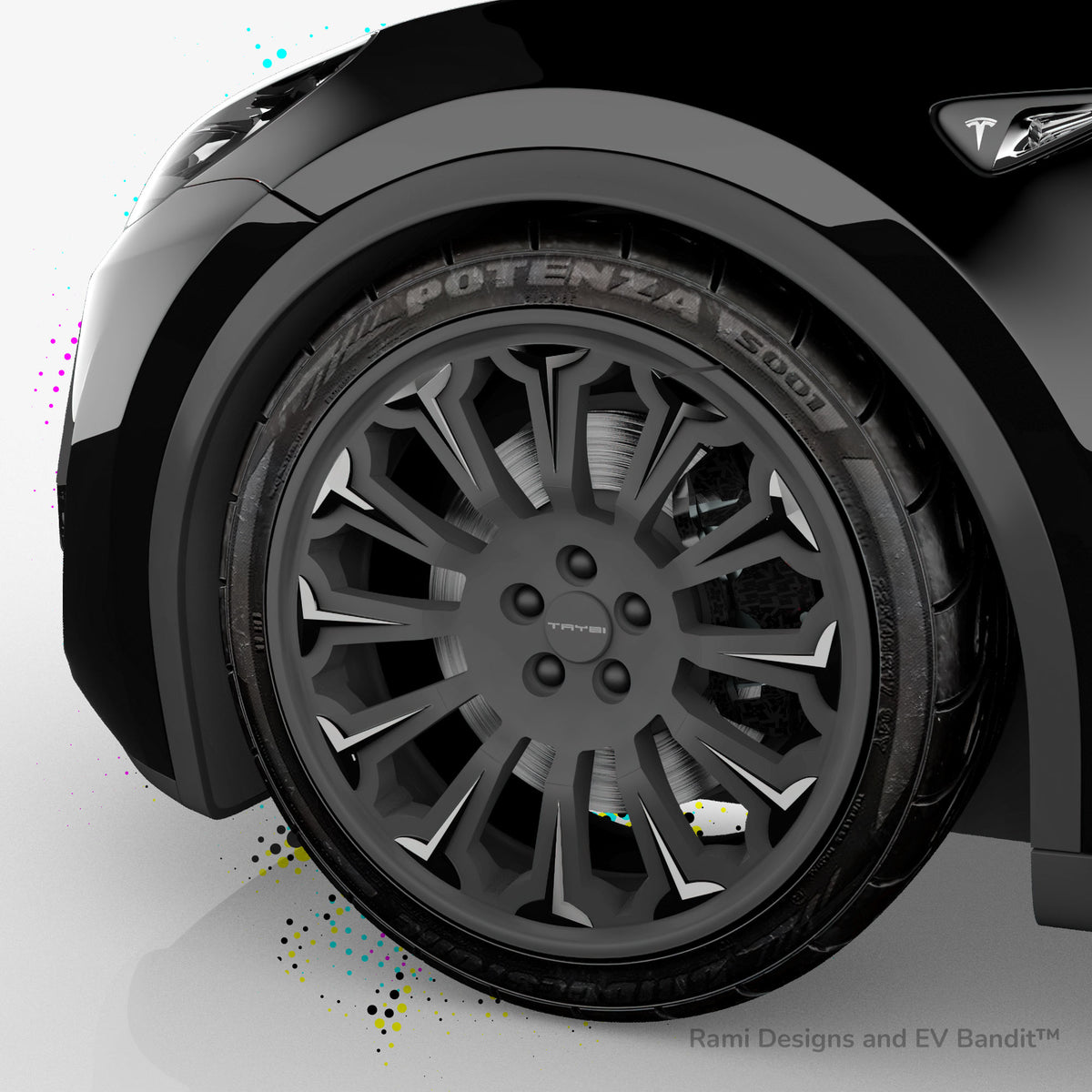 Taybi Rim Designs Fully Forged Tesla Wheels in Partnership with EV ...