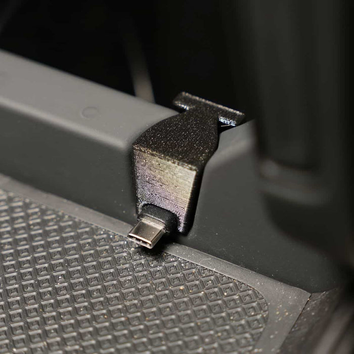 Wired Phone Dock for Rivian R1T & R1S Lightning and USB-C Charging
