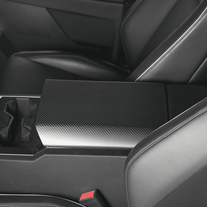 [Real Carbon Fiber] Armrest Cover For Cybertruck