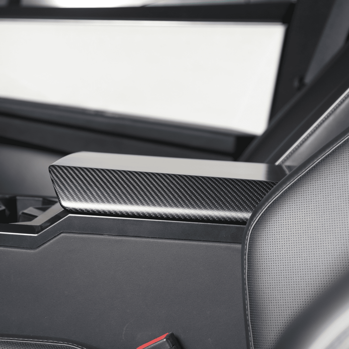 [Real Carbon Fiber] Armrest Cover For Cybertruck