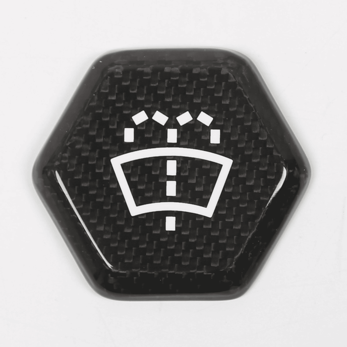 [Real Carbon Fiber] Glass Water Cover For Cybertruck