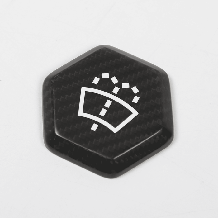 [Real Carbon Fiber] Glass Water Cover For Cybertruck