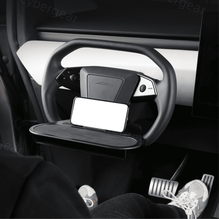 Removable Steering Wheel Tray for Cybertruck