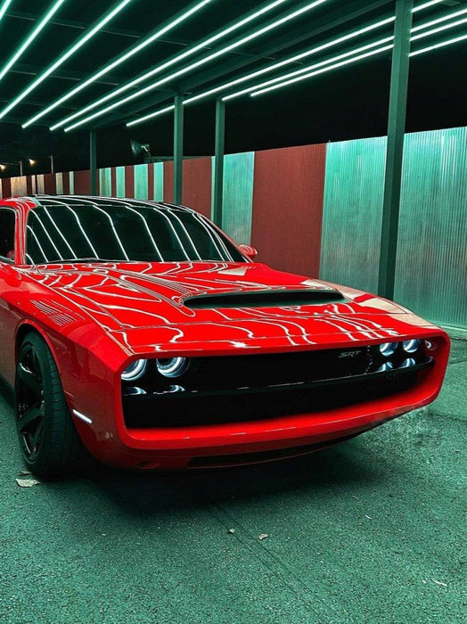 Robot Craftsman CHOPPER front bumper for Dodge Challenger - front view