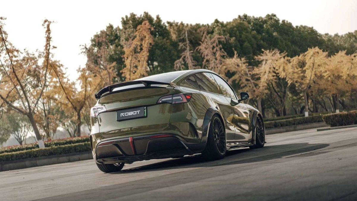 Robot Craftsman "STARSHIP" Rear Bumper & Diffuser for Tesla Model Y Performance AWD PP
