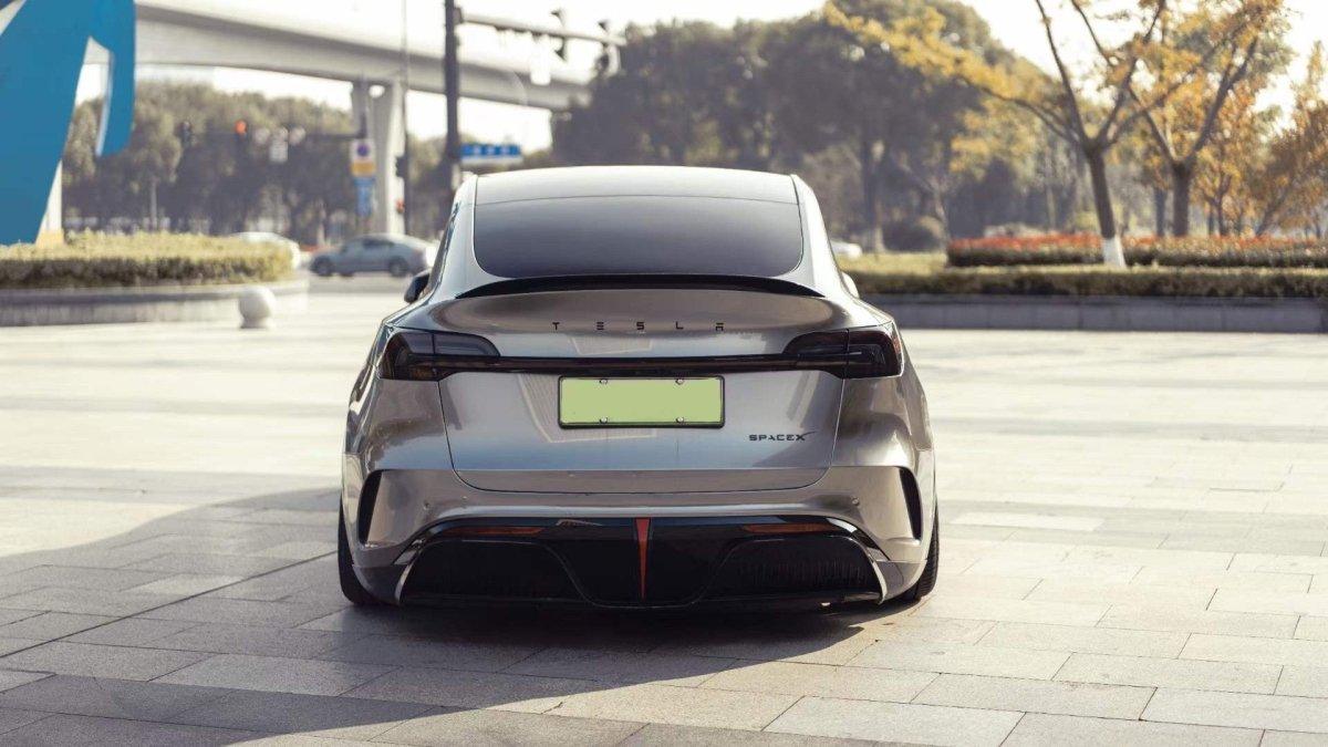 Robot Craftsman "STARSHIP" Rear Bumper & Diffuser for Tesla Model Y Performance AWD PP