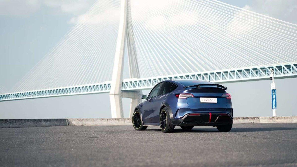 Robot Craftsman "STARSHIP" Rear Bumper & Diffuser for Tesla Model Y Performance AWD PP