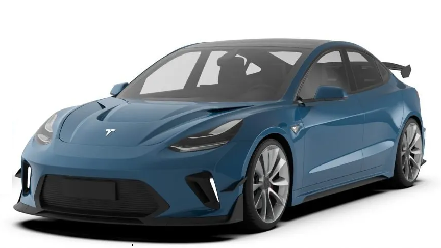 "Hacker"  Narrow Body Full Body Kit For Tesla Model 3