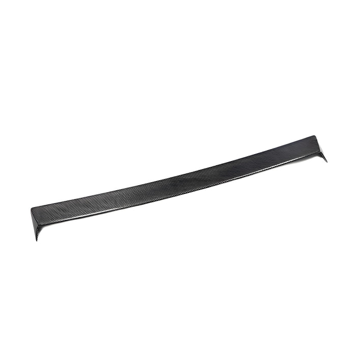Roof Spoiler Window Top Wing For Tesla Model Y - Real Dry Carbon Fiber