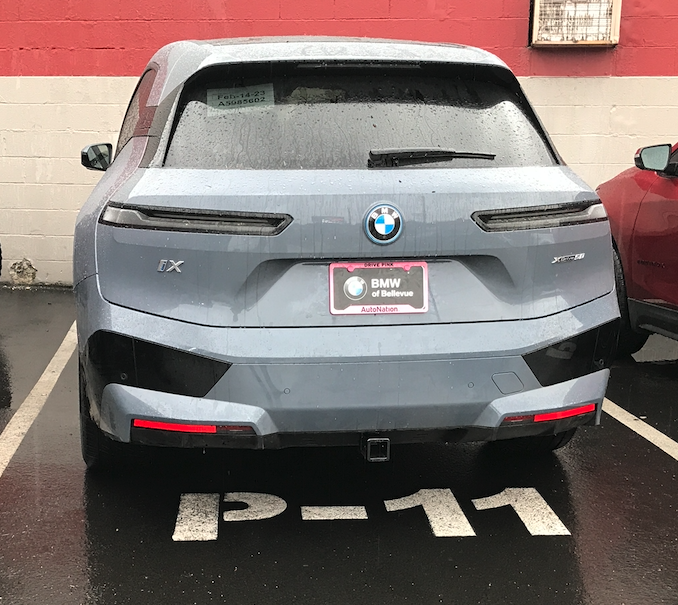 BMW 2024 iX xDrive 50 - EcoHitch™ Design Tow Hitch (Stainless Steel ...