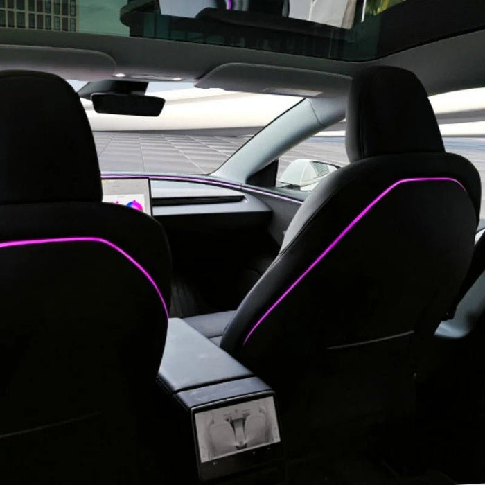 Seat Back Ambient Lighting for Model 3 Highland & Model Y Juniper (2PCS) | TESERY