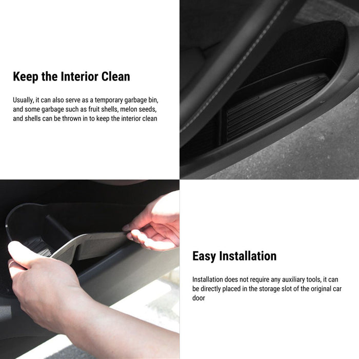 Door Side Organizer Tray for Tesla Model Y