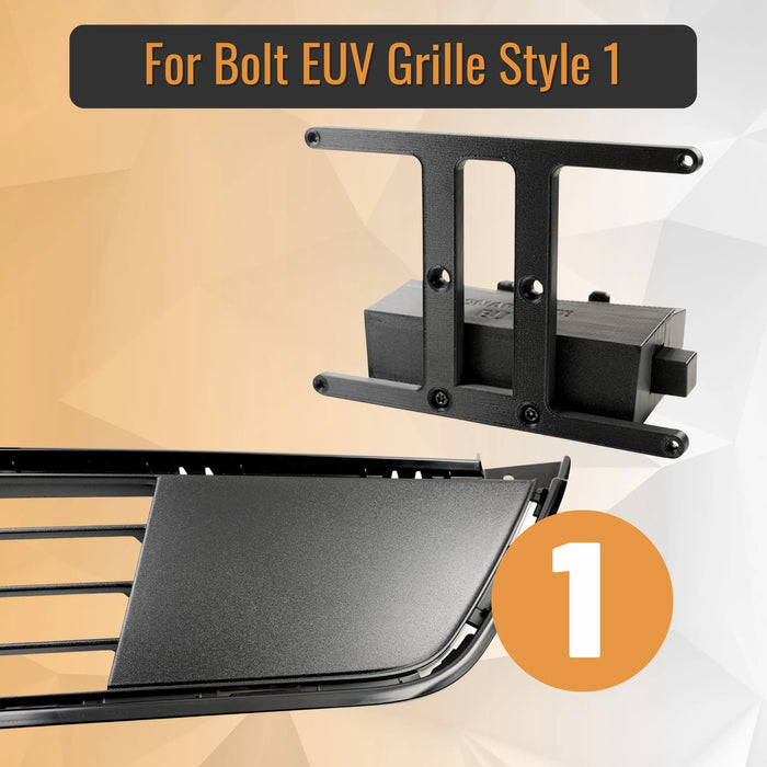Chevrolet Bolt EUV SnapPlate No-Drill Front License Plate Holder