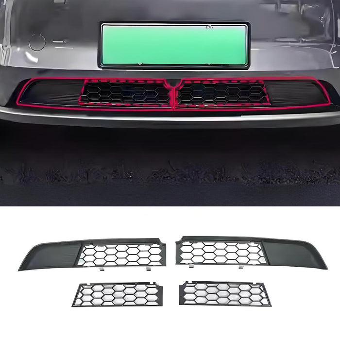 Split Insect Net Front Bumper Grill for Model Y Juniper (Not fit for Performance)