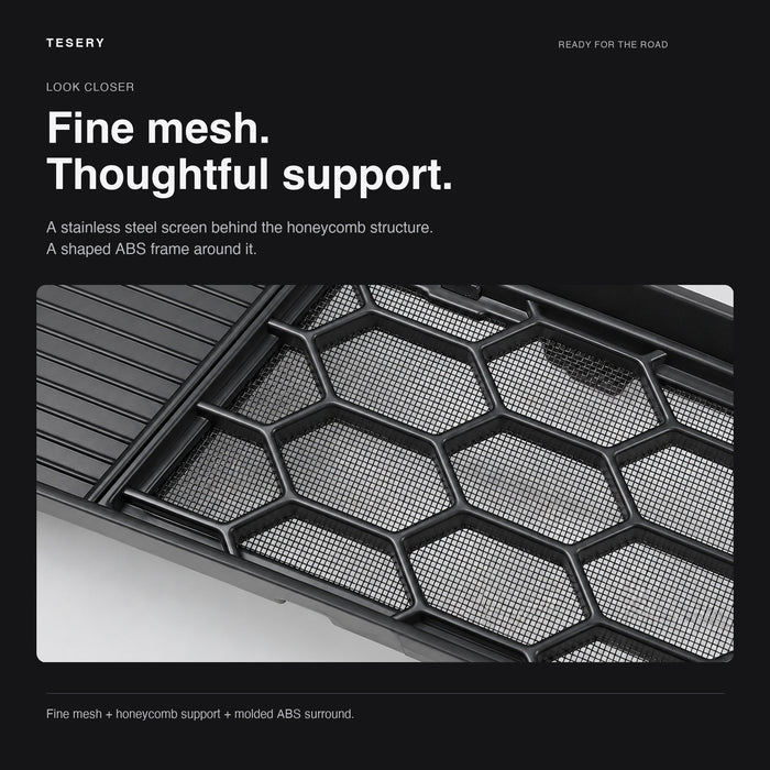 Split Insect Net Front Bumper Grill for Model Y Juniper / Model YL