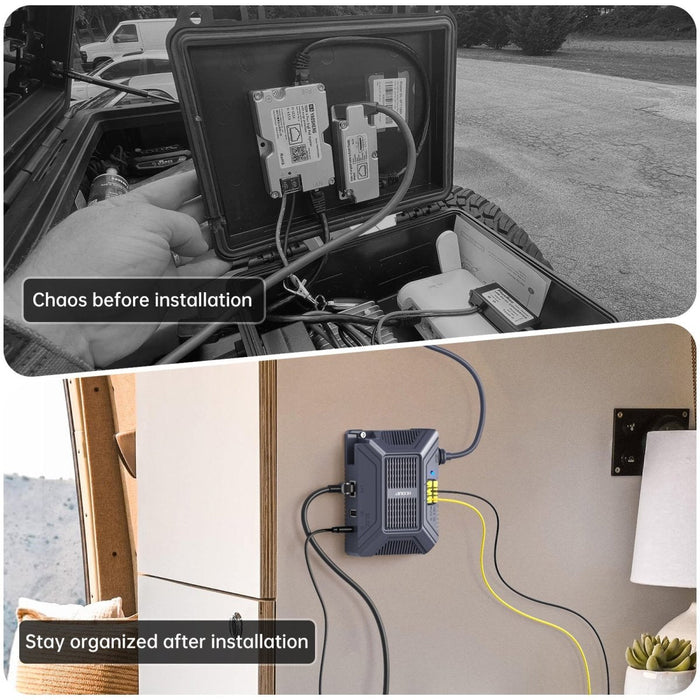 Starlink Gen 3 PoE Injector | 200W 5-in-1 Power Adapter with USB-C