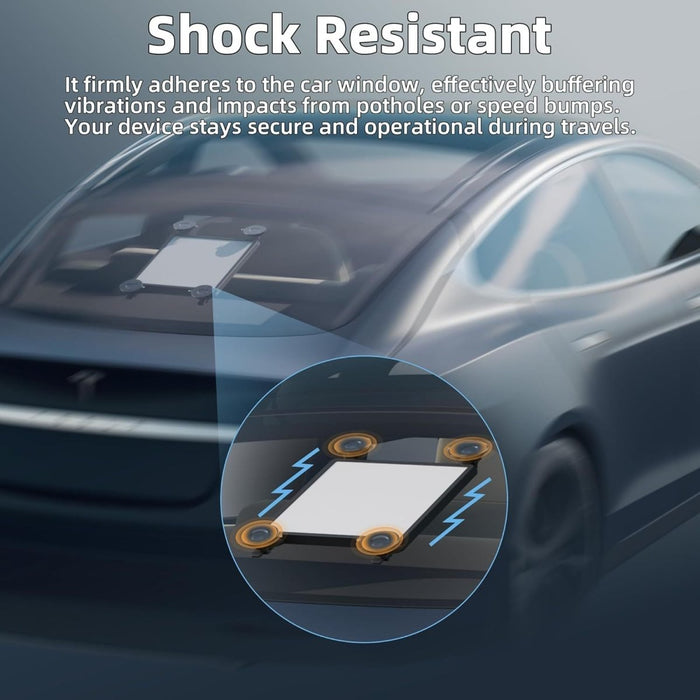 Starlink Suction Cup Mount | Non-Permanent Car Roof & RV Mount | Silicone Protected
