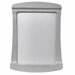 Gray electric starry sky sunroof shade, front view