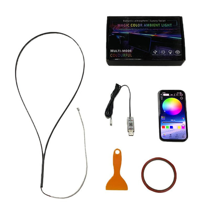 Streamer LED Ambient Light for Model 3/Y (2020-Present) | App Controlled