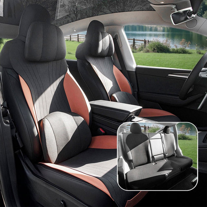 Suede Seat Covers for Tesla Model 3 & Model Y