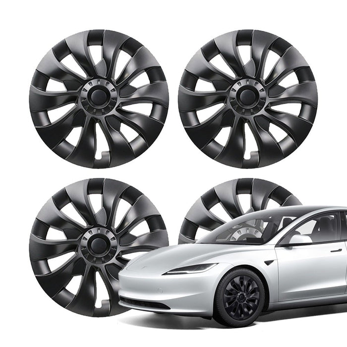 TESERY 18″ 19″ Hubcaps for Model 3/Y (4PCS)