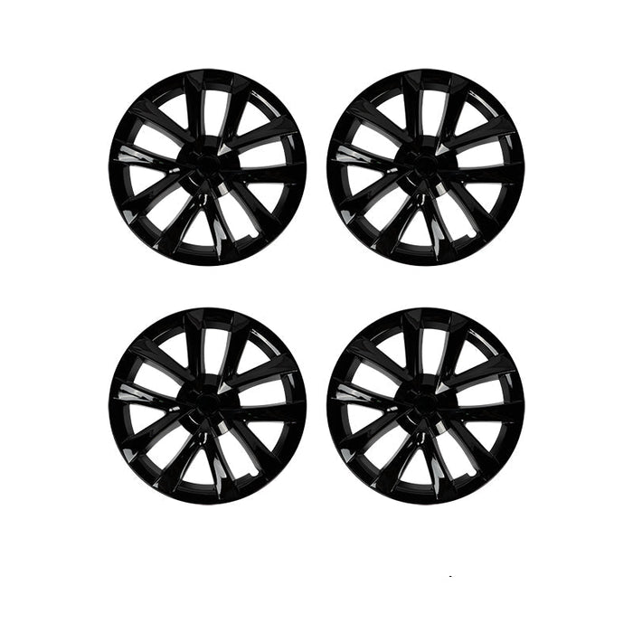 TESERY 18″ Wheel Caps S Plaid Style for Tesla Model 3 (4PCS)