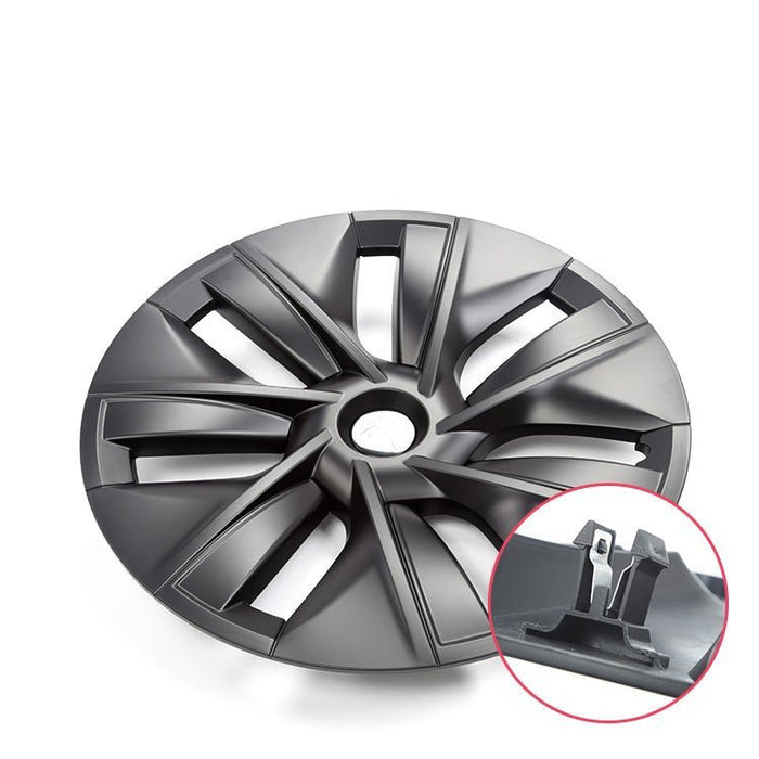 TESERY 19″ Gemini Dark Wheels Cover for Model Y (4PCS)