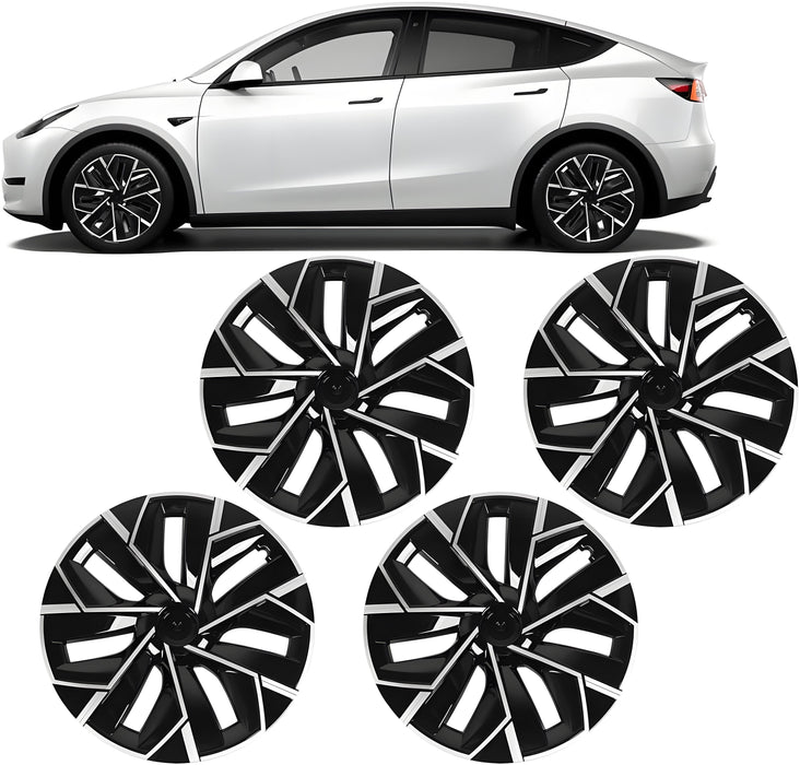 TESERY 19″ Trinan Wheel Covers for Model Y (4PCS)