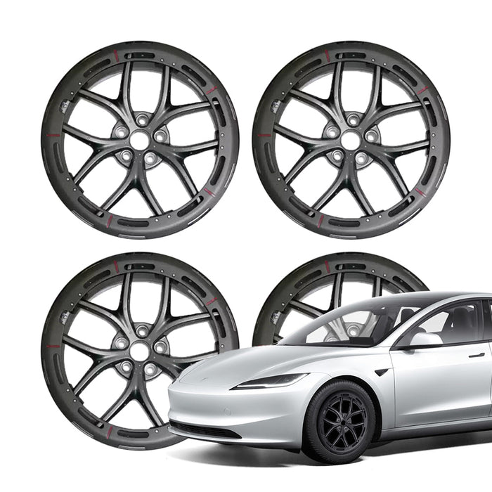 TESERY 19″ Wheel Covers for Model 3 (4PCS)