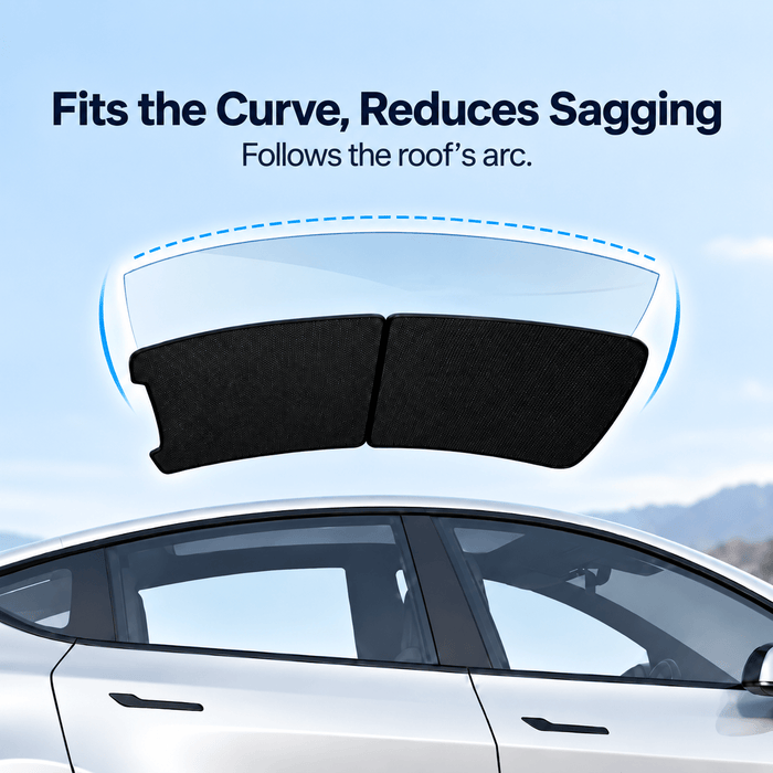 Glass Roof Sunshade for Model YL 6-Seater