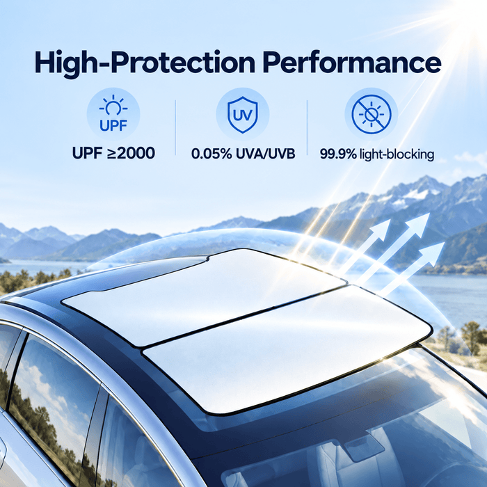 Glass Roof Sunshade for Model YL 6-Seater
