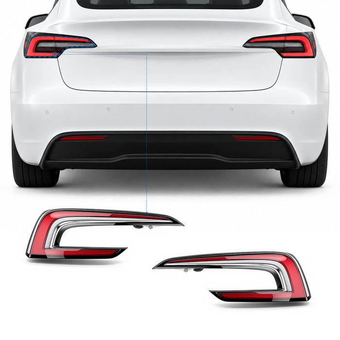 LED Rear Taillights Assembly for Model 3 Highland