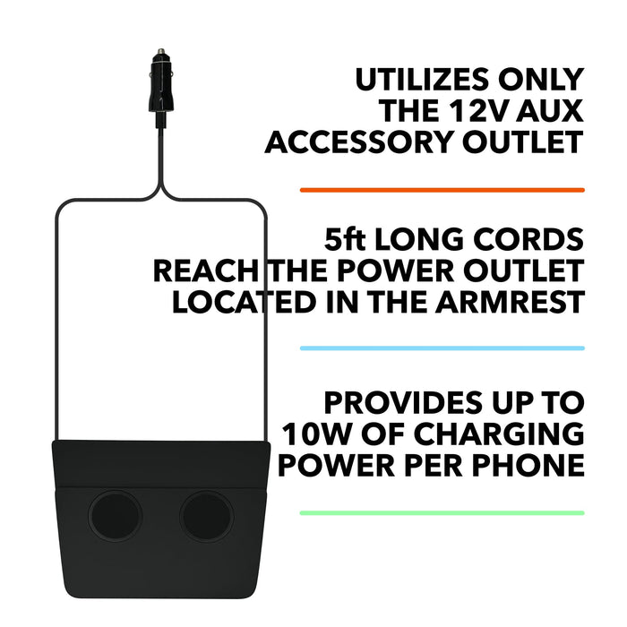 MagSafe Compatible Dual Wireless Charger | 2021-2023 Tesla Model 3 and 2021-2025 Tesla Model Y