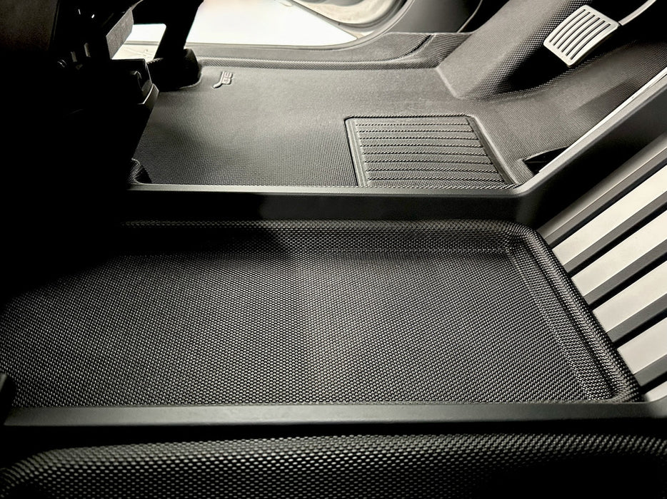 3D MAXpider Floor Mat Set - Custom Fit for Tesla Cybertruck 2024-2025 (Black, Front & Rear Rows) Kagu & Elitect