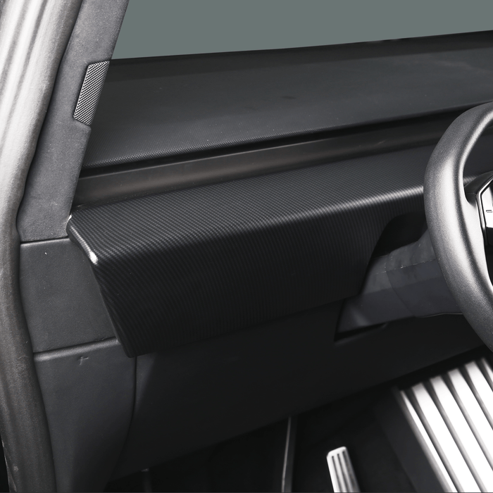 [Carbon Fiber Pattern ABS] Dashboard Cover For Cybertruck (2 PCS)