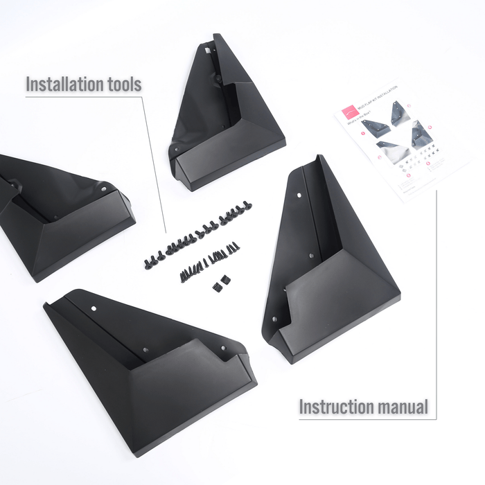 Tesla Cybertruck Mub Flaps Set (Full Set)