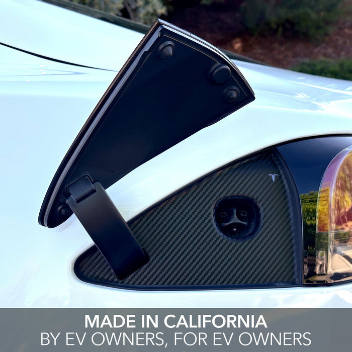 Charge Port Vinyl Wrap | Tesla Model S 2022-2026