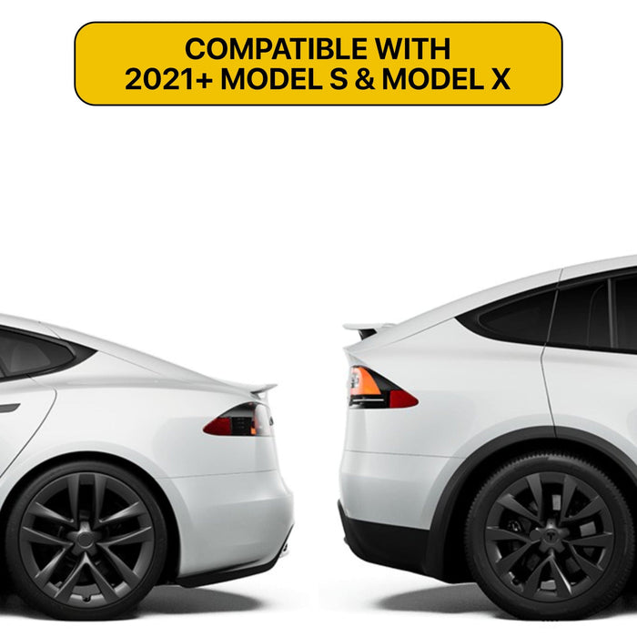 Fog Lights Smoke Tint | Tesla Model S / Model X 2021-2026