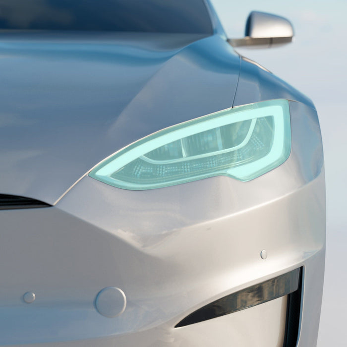 Headlights Smoke Tint | Tesla Model S (2016+ including Plaid)