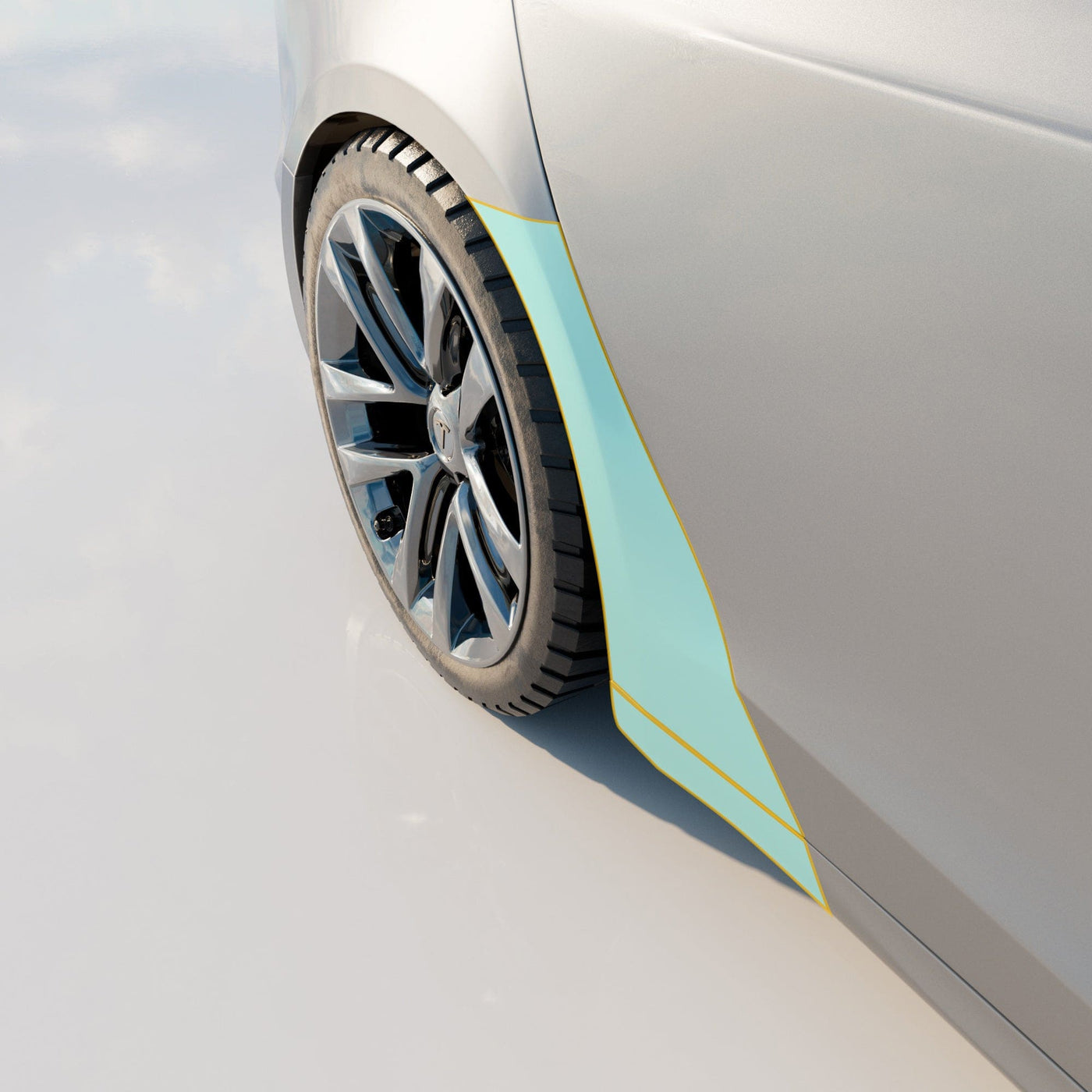 Rear Fenders & Rockers PPF | Tesla Model S 2021-2026 | EV Bandit