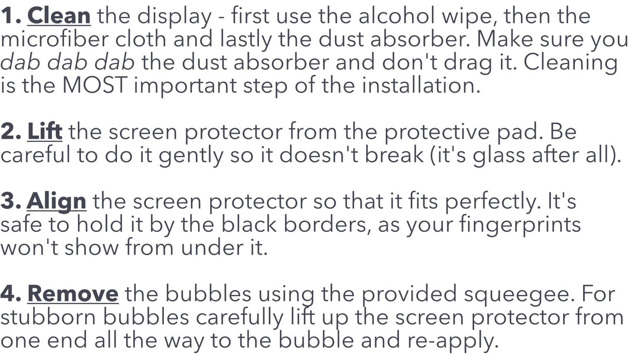 Tempered Glass Screen Protector | Front Only 9H for Tesla Model S / Tesla Model X 2021 - 2026