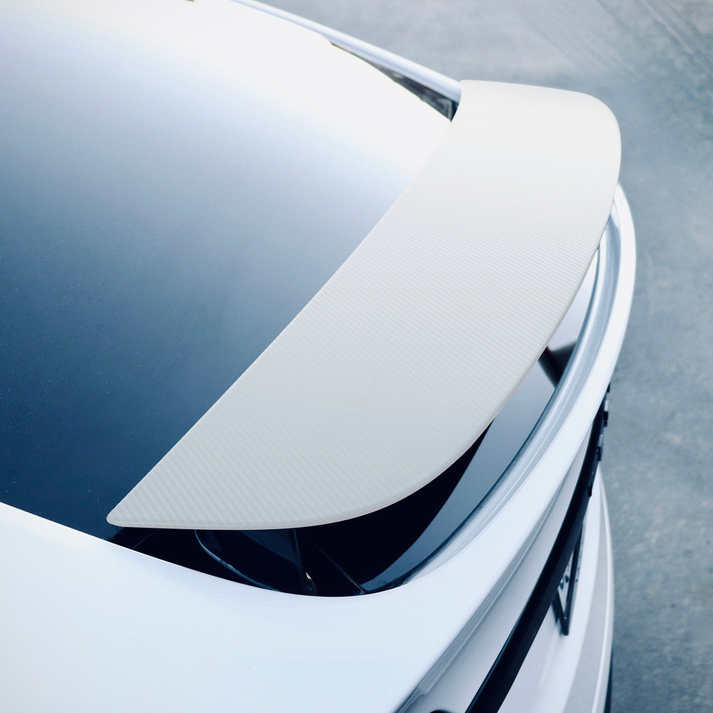 Carbon Fiber Spoiler Wrap | Tesla Model X (2016+ including Plaid) | EV ...