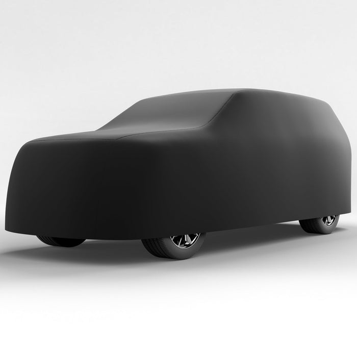 Black Satin BL - Black Car Cover for Tesla Model X 2018 SUV 4-Door