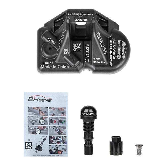 TESERY BLE Bluetooth Tire Pressure Monitoring Sensor(TPMS) for Model 3/Y/S/X