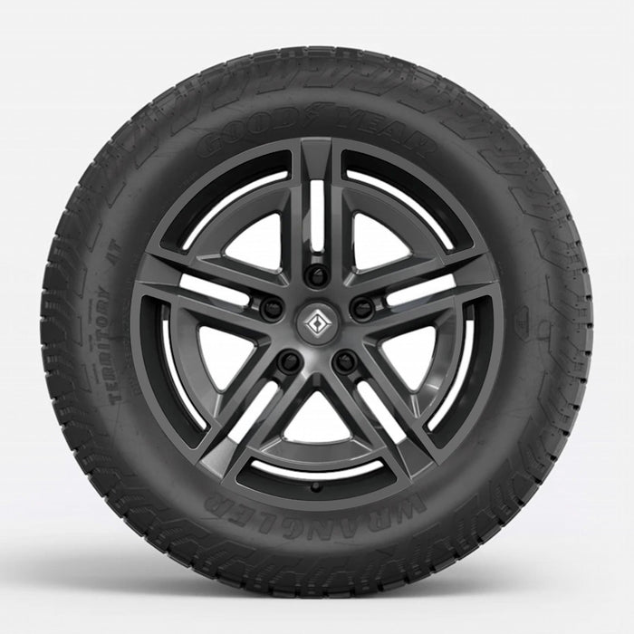 Wheels Vinyl Covers | Spokes Color Wrap Chrome Delete for Rivian R1T & Rivian R1S