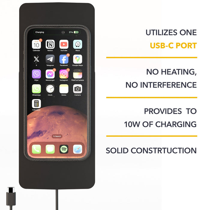Armrest Magnetic Wireless Charging Pad | GMC Hummer EV, MagSafe Compatible