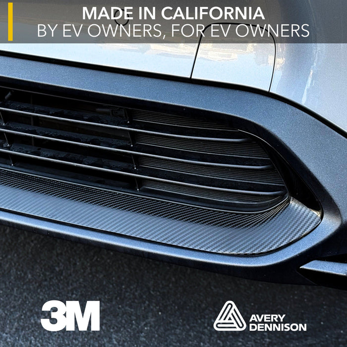 Front Lower Lip Wrap | Toyota bZ4X 2024-2025 - Chin Spoiler Vinyl Cover