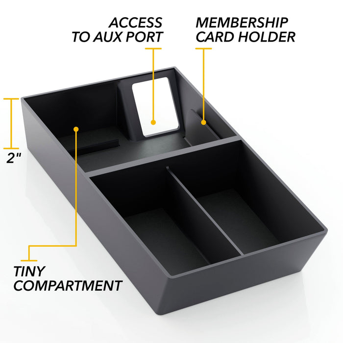Center Console Storage Tray | Mustang Mach-E 2021-2024 Armrest Organizer