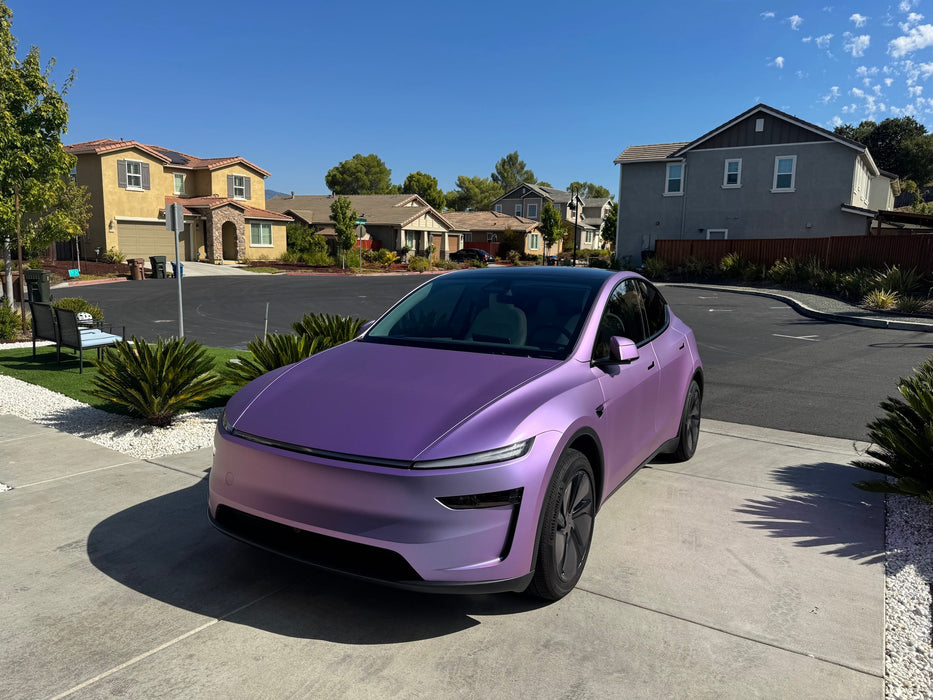Color PPF Wrap | Colored Paint Protection Film for 2026+ Tesla Model Y Juniper